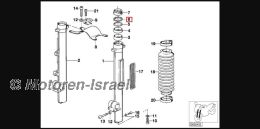 Sprengring für Gleitrohr R80/100GS + PD ab 08/1989